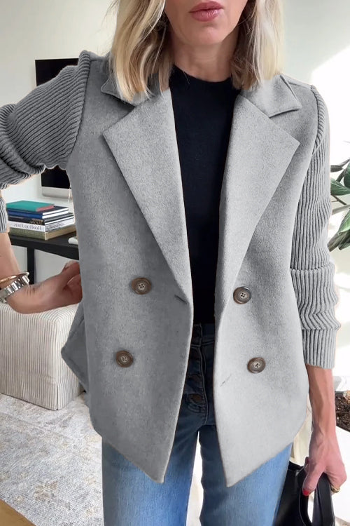 Abrigo tipo blazer casual SASHA