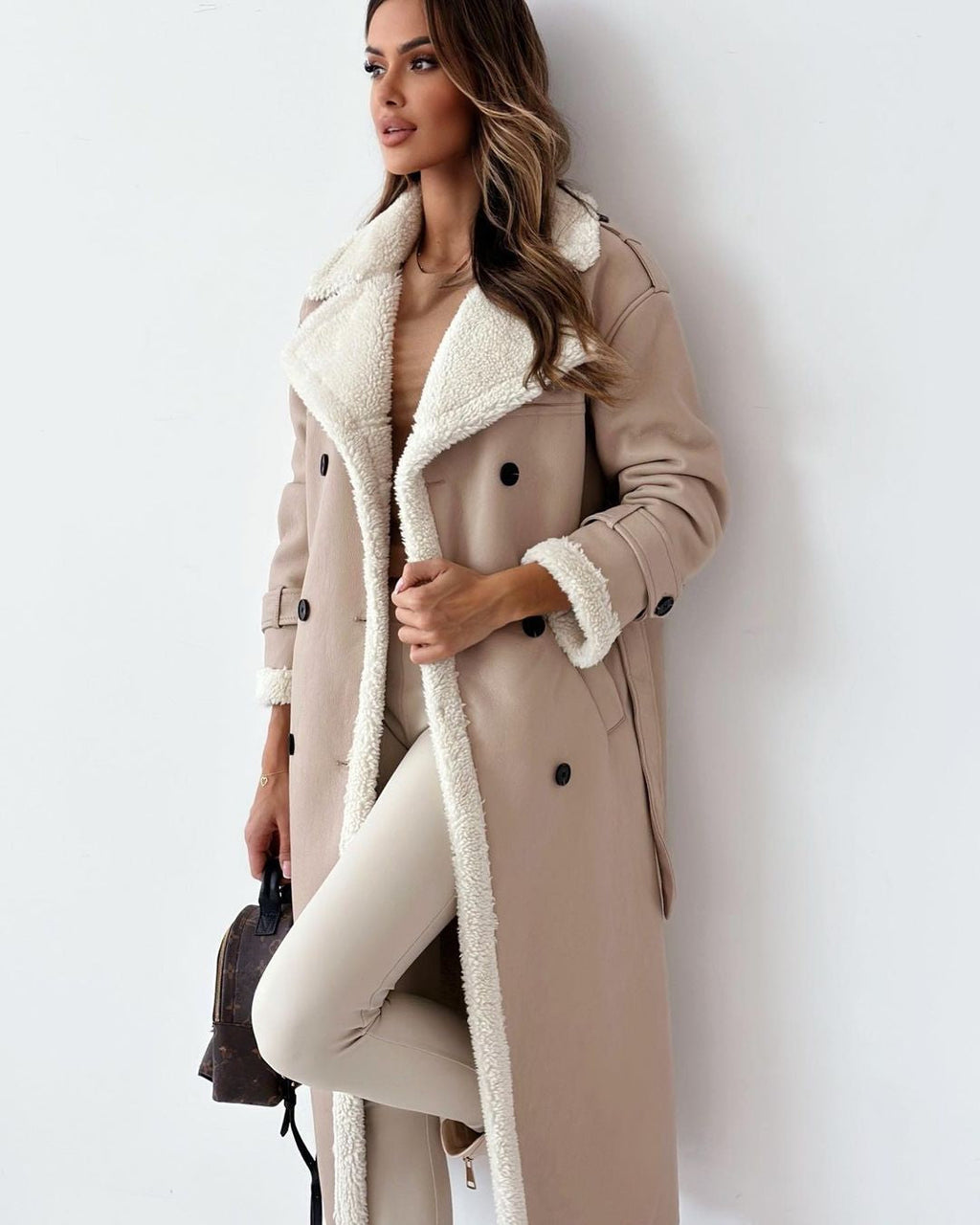 Monroe | Manteau de luxe en peau de mouton