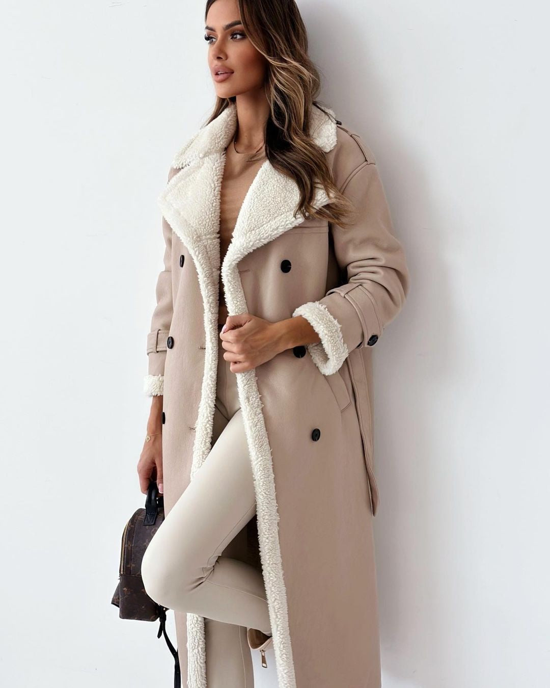 Monroe | Manteau de luxe en peau de mouton