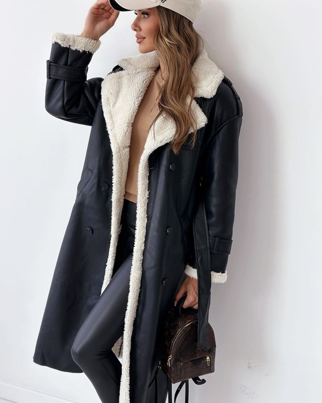 Monroe | Manteau de luxe en peau de mouton