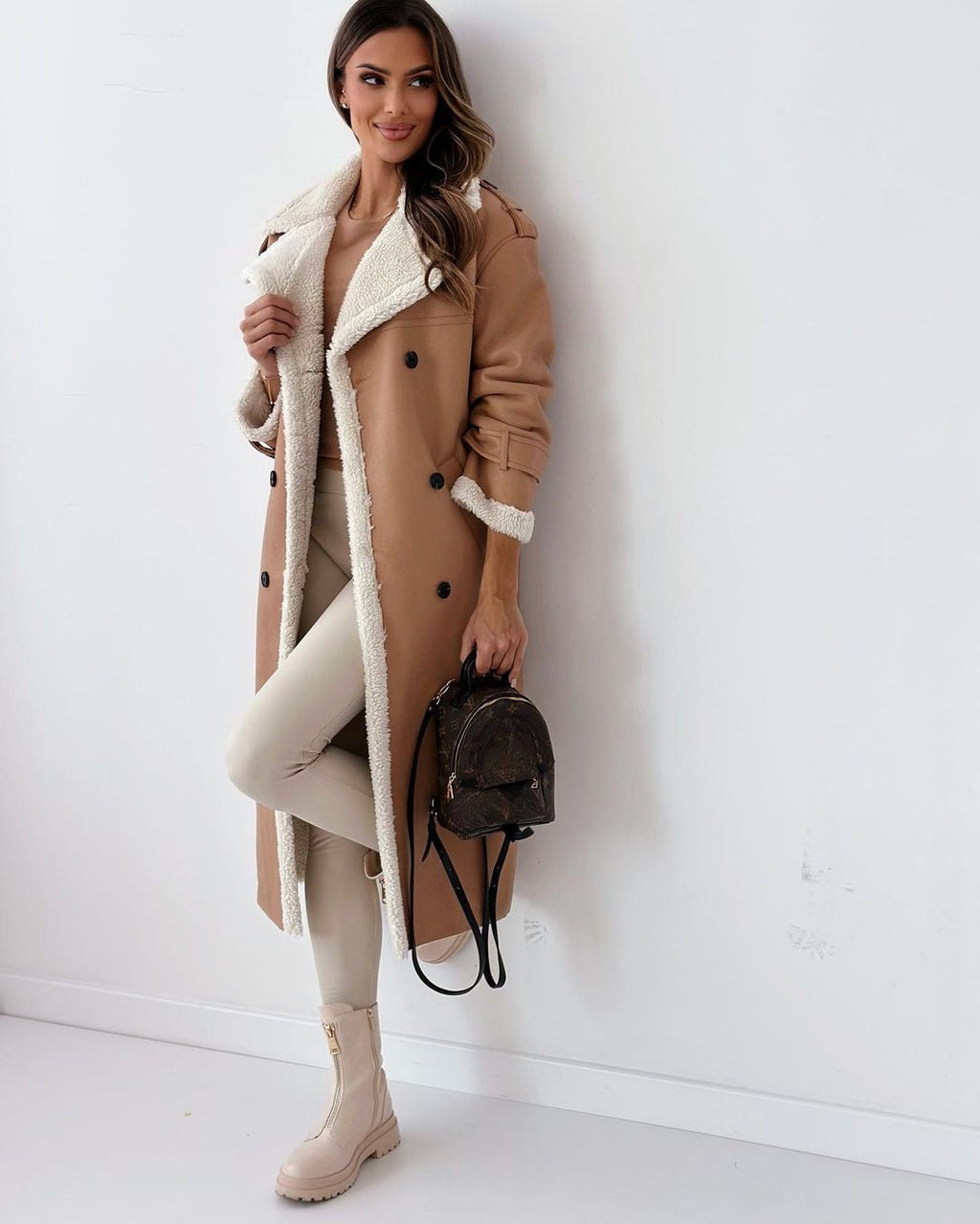 Monroe | Manteau de luxe en peau de mouton