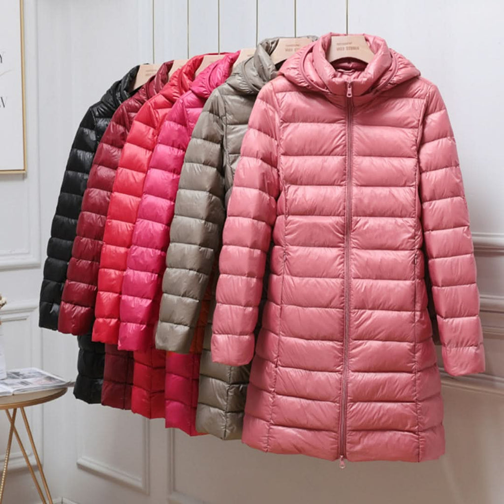 Chaqueta de plumón premium ultraligera FEATHRA™