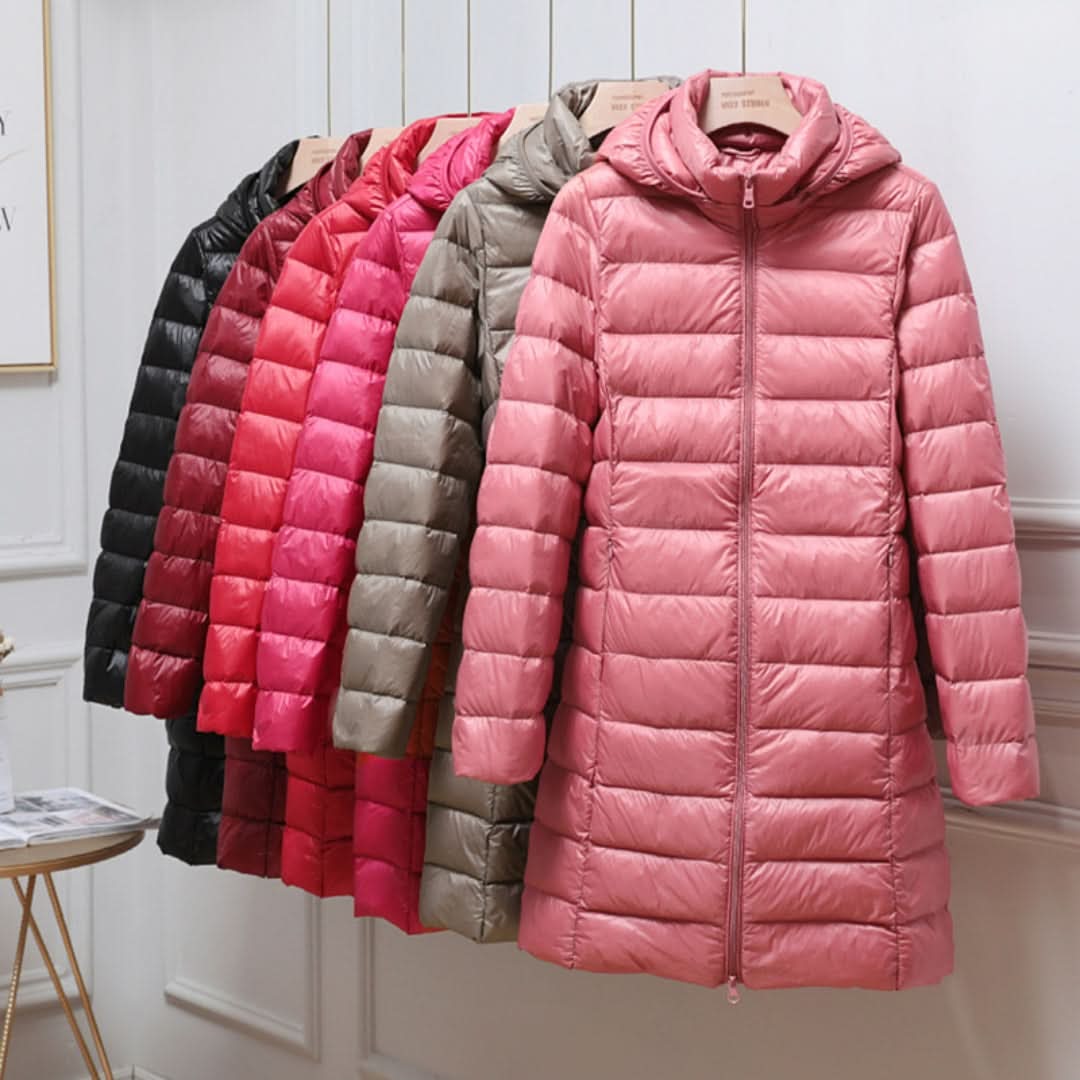 Chaqueta de plumón premium ultraligera FEATHRA™