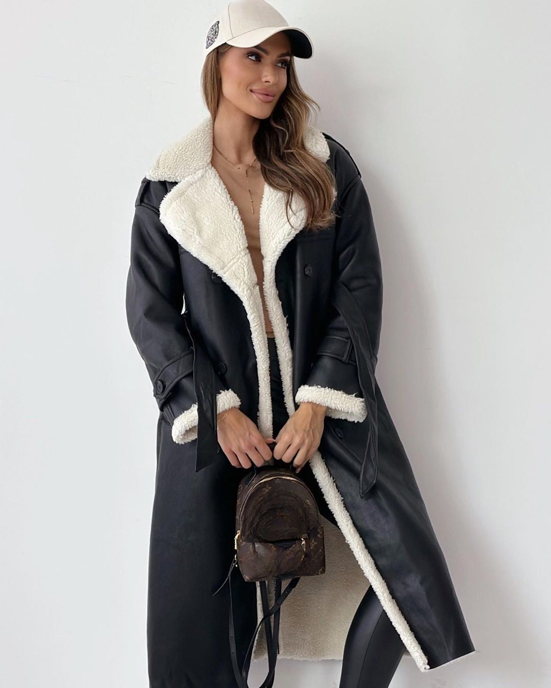 Monroe | Manteau de luxe en peau de mouton