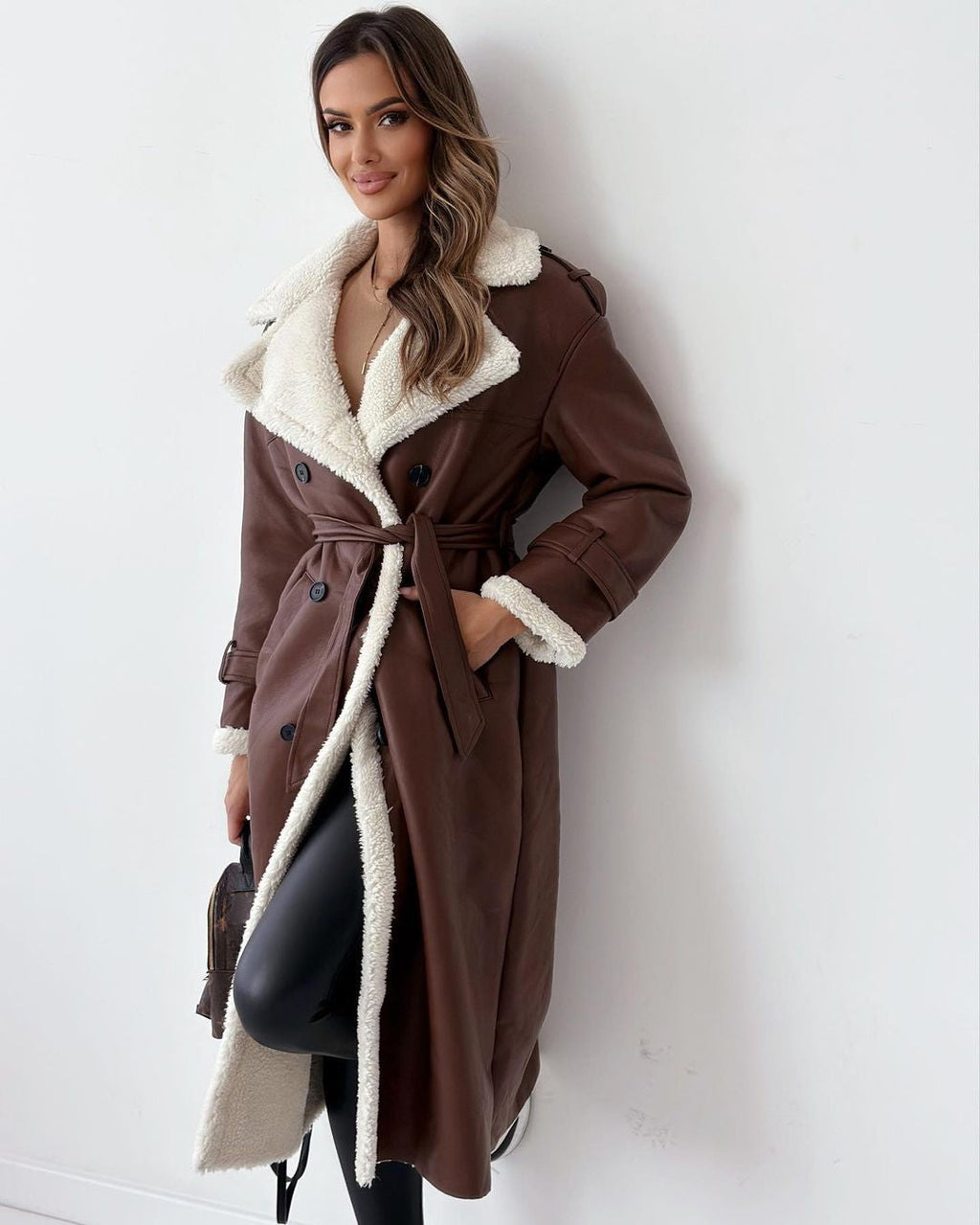 Monroe | Manteau de luxe en peau de mouton