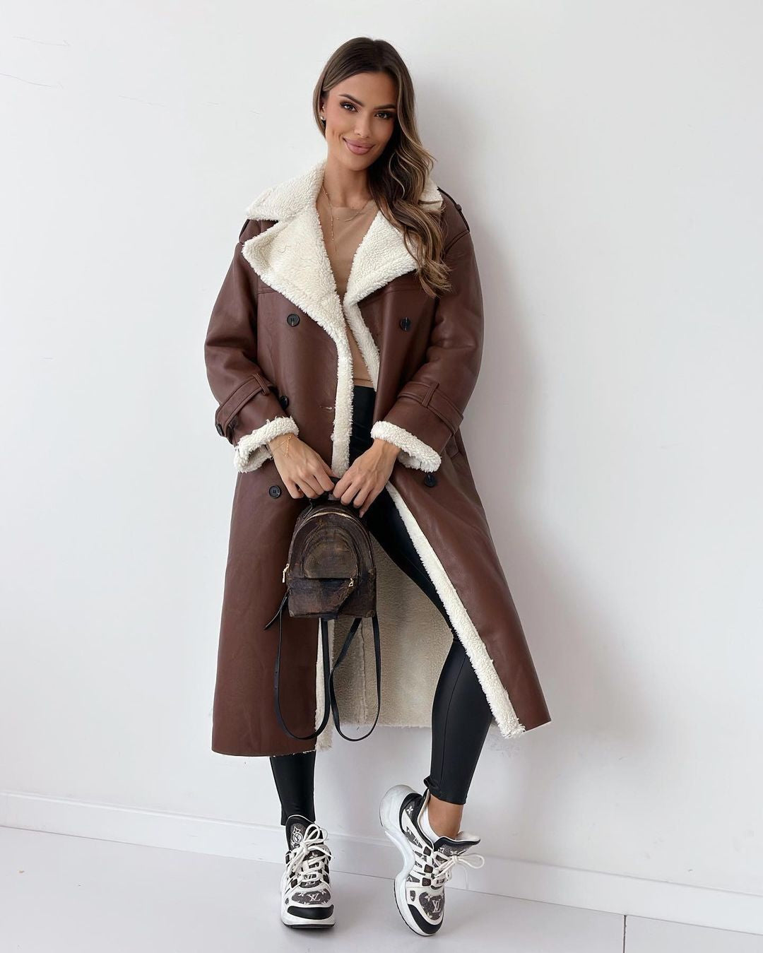 Monroe | Manteau de luxe en peau de mouton