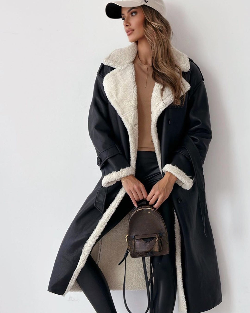 Monroe | Manteau de luxe en peau de mouton