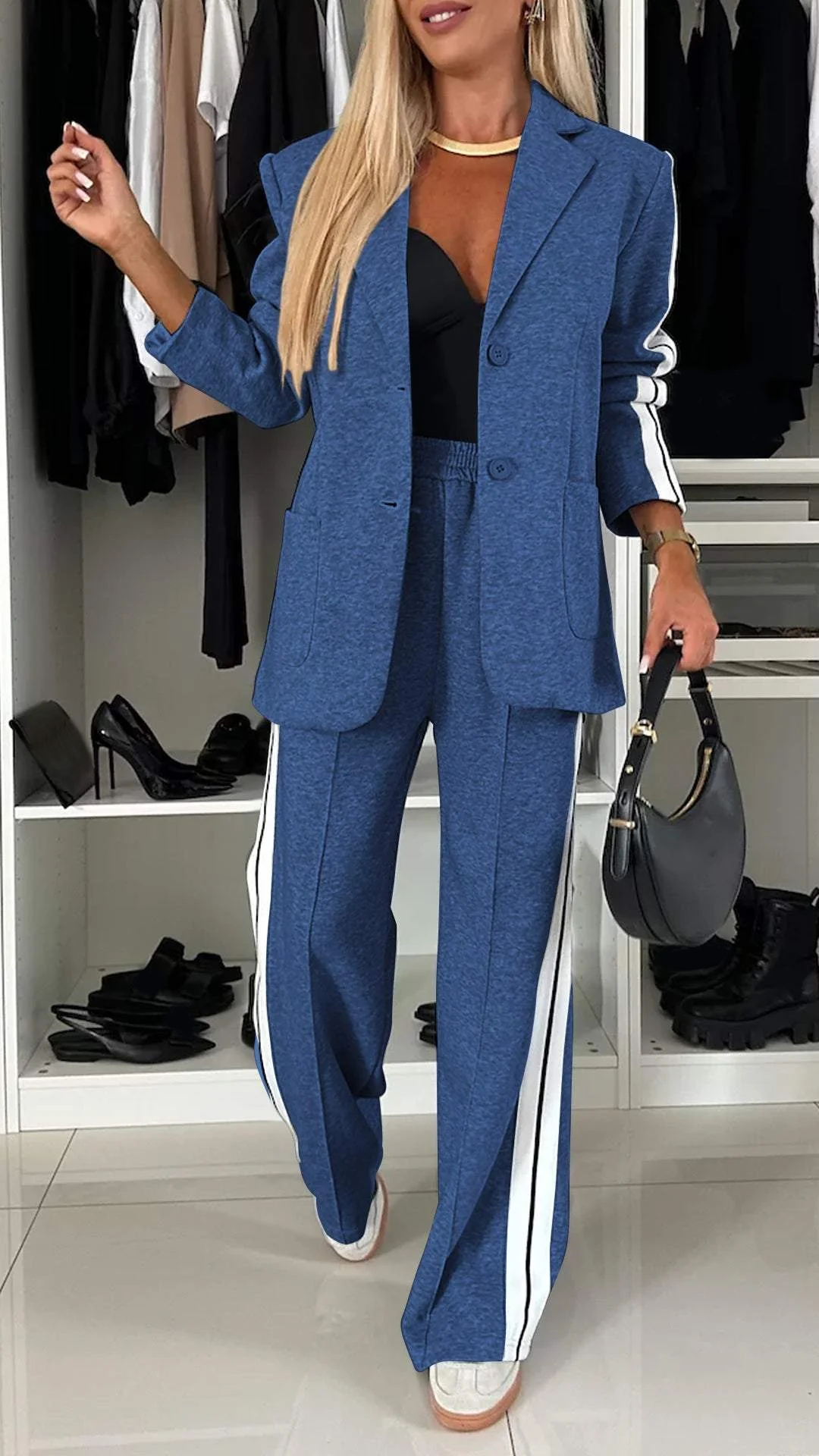 Tenue de bureau élégante et décontractée pour Alice