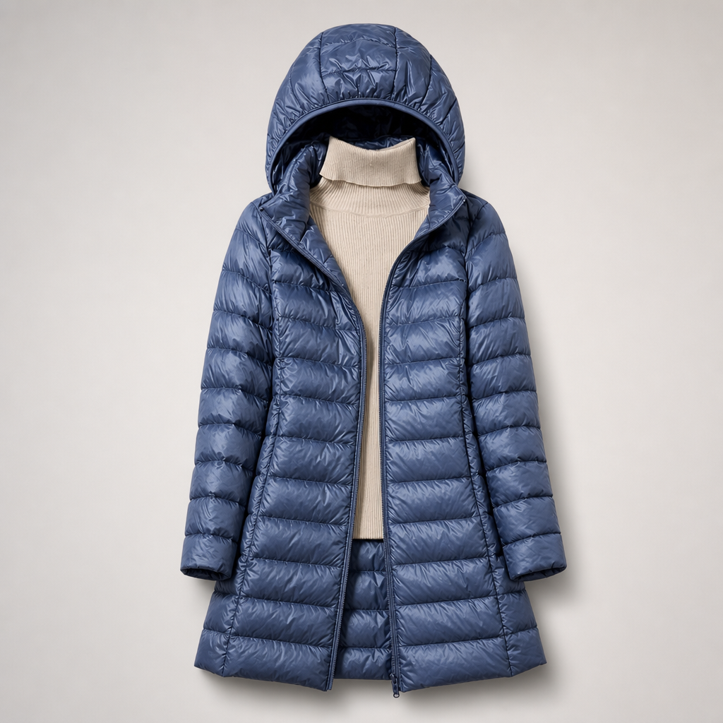 Chaqueta de plumón premium ultraligera FEATHRA™