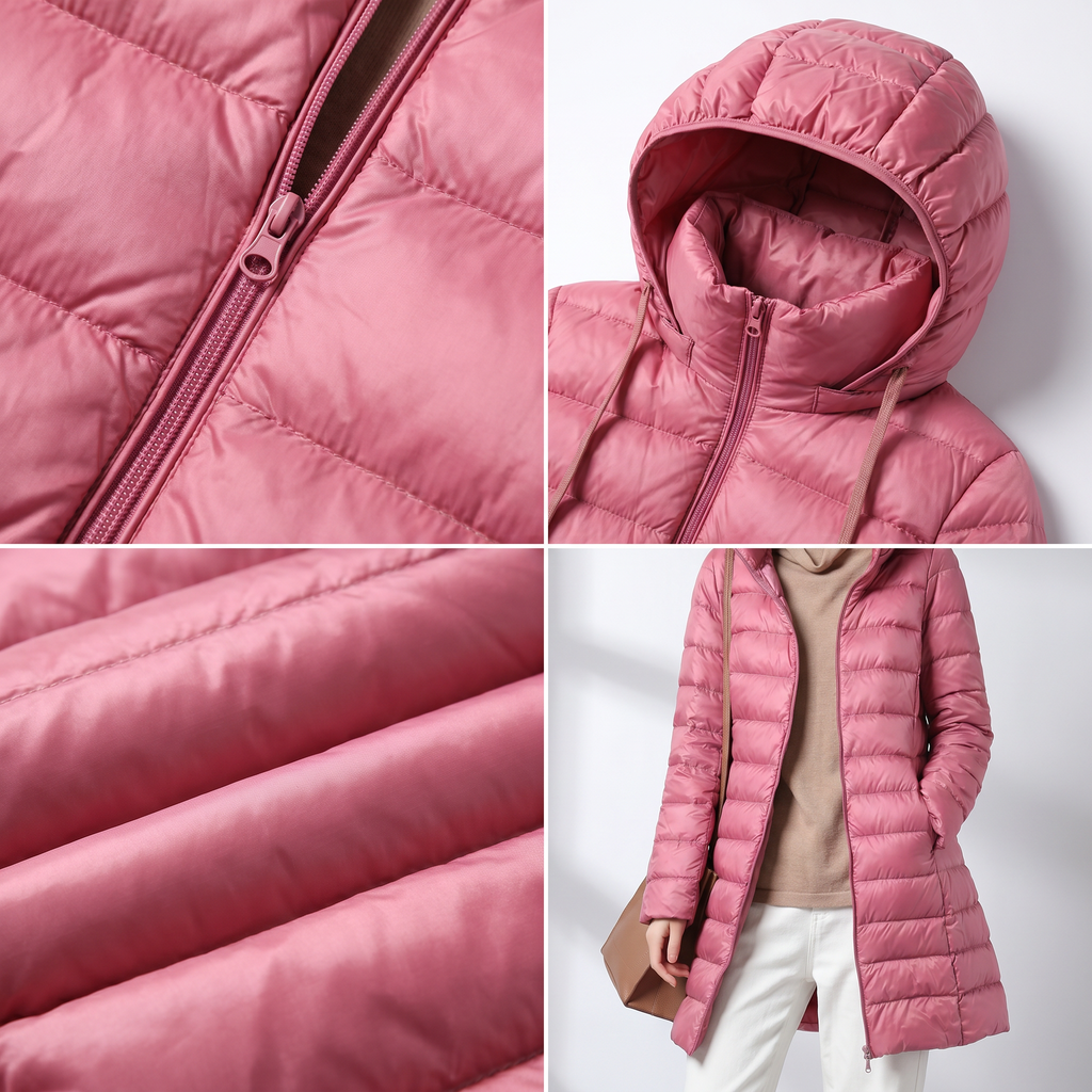 Chaqueta de plumón premium ultraligera FEATHRA™