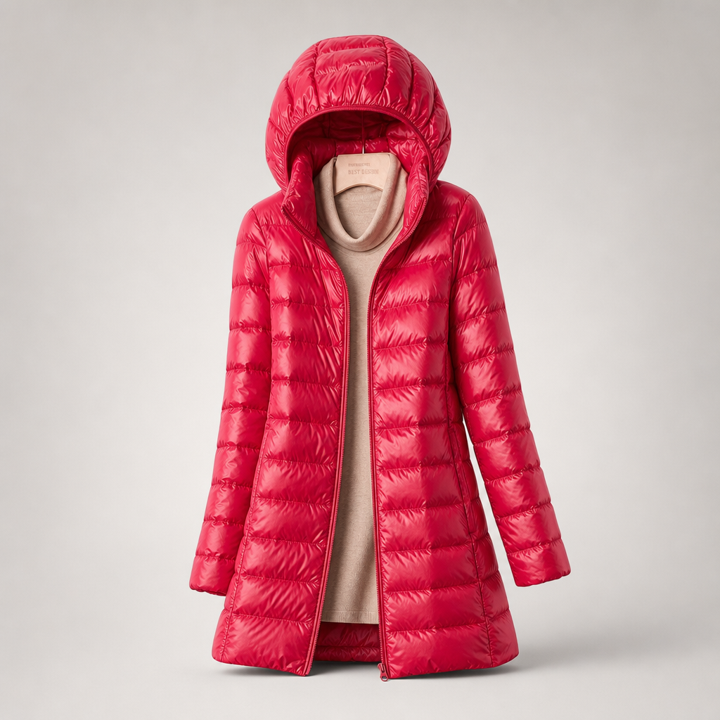 Chaqueta de plumón premium ultraligera FEATHRA™